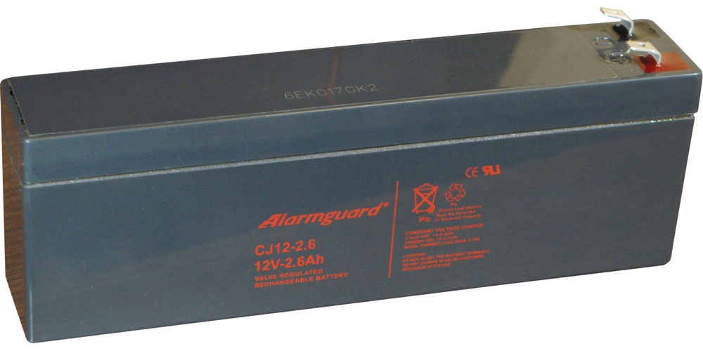 akumulátor Alarmguard CJ12-2,6 (12V/2,6Ah)