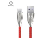 Mcdodo USB C kabel Excellence serie (Huawei Super charge), 5A, 1,5m, erven