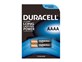 Baterie Duracell AAAA, MN2500, MX2500, GP25A, E96, LR8D425, V4004, LR8, LR61, 1,5V, blistr 2 ks