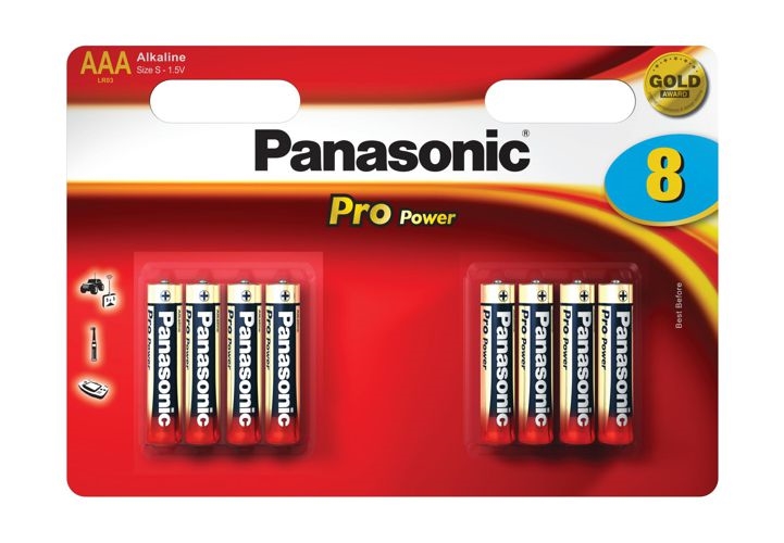 Panasonic Pro Power Micro / AAA / LR03 Batterien Im 24er Pack | PABOX24AAA