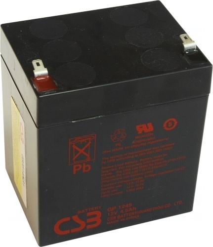 akumulátor CSB GP1245 (12V/4,5Ah) | BatteryShop.cz