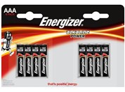 Baterie Energizer Alkaline Power AAA, LR03, mikrotu�kov�, 1,5V, blistr 8 ks