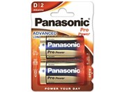 Baterie Panasonic PRO POWER D, LR20, velk� mono, AM1, XL, BA3030, MN1300, 813, E95, LR20N, 13A, 1,5V, blistr 2 ks
