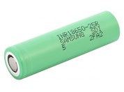 Nabjec baterie Samsung INR18650-25R, Li-ion, 3,7V, 2500mAh, 20A