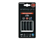 Panasonic BQ-CC55 rychlonabjeka + 4x AA Panasonic Eneloop Pro BK-3HCCE, BK-3HCDE, EKO, 2550mAh