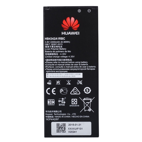Baterie originál Huawei HB4342A1RBC, Li-pol, 2200mAh, 8,3Wh