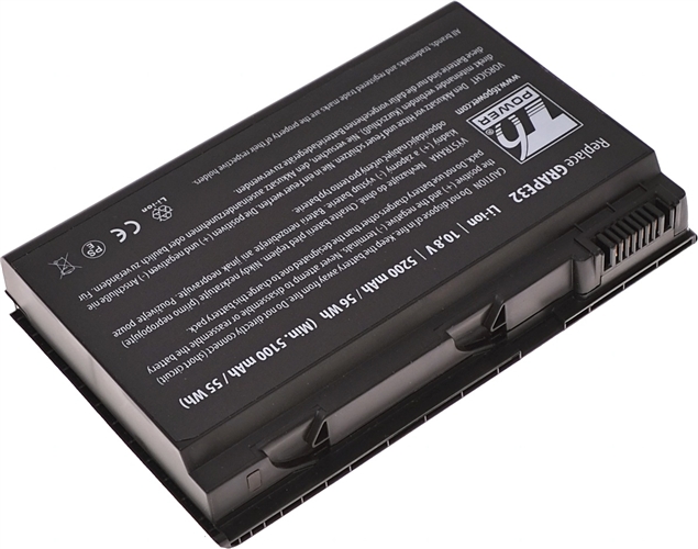 Baterie T6 power GRAPE32, LC.BTP00.005, TM00741, LC.BTP00.011, BT.00603.029, BT.00604.011, BT.00605.014, BT.00607.008, LC.BTP00.066