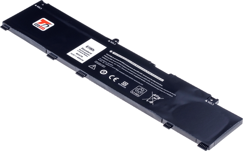Baterie T6 Power 451-BCPY, MV07R, 72WGV, JJRRD, W5W19