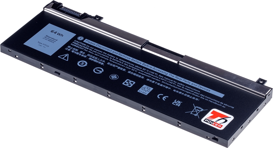 Baterie T6 Power 451-BCFT, 451-BCJE, 451-BCOG, 5TF10, CF6W3, GHXKY, H6K6V, RW15F, RY3F9