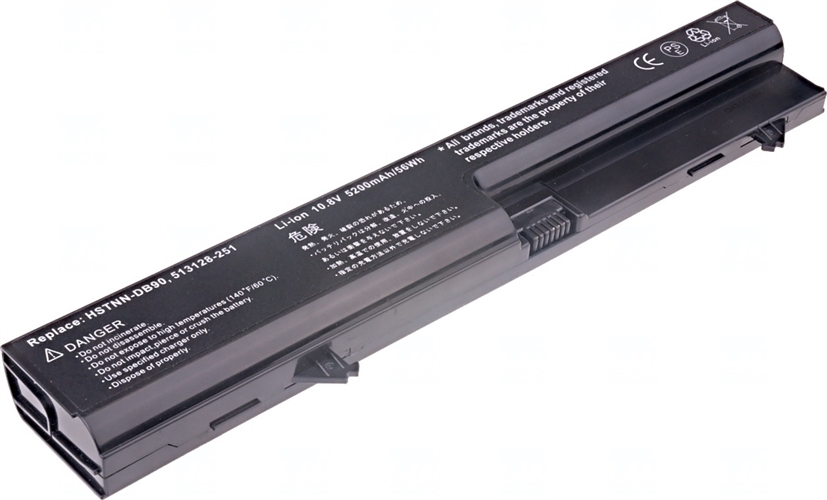 Baterie T6 power HSTNN-DB90, HSTNN-XB90, NZ374AA, 513128-251, 513128-361, 535806-001