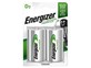 Baterie Energizer Recharge D, LR20, Ni-MH, 1,2V, 2500mAh, blistr 2 ks