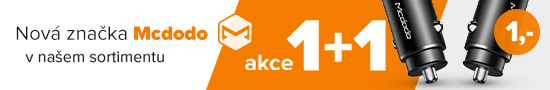 Mcdodo akce 1+1 za 1 Kč